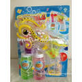 Cheap bubble gun toy,plastic bubble gun with light